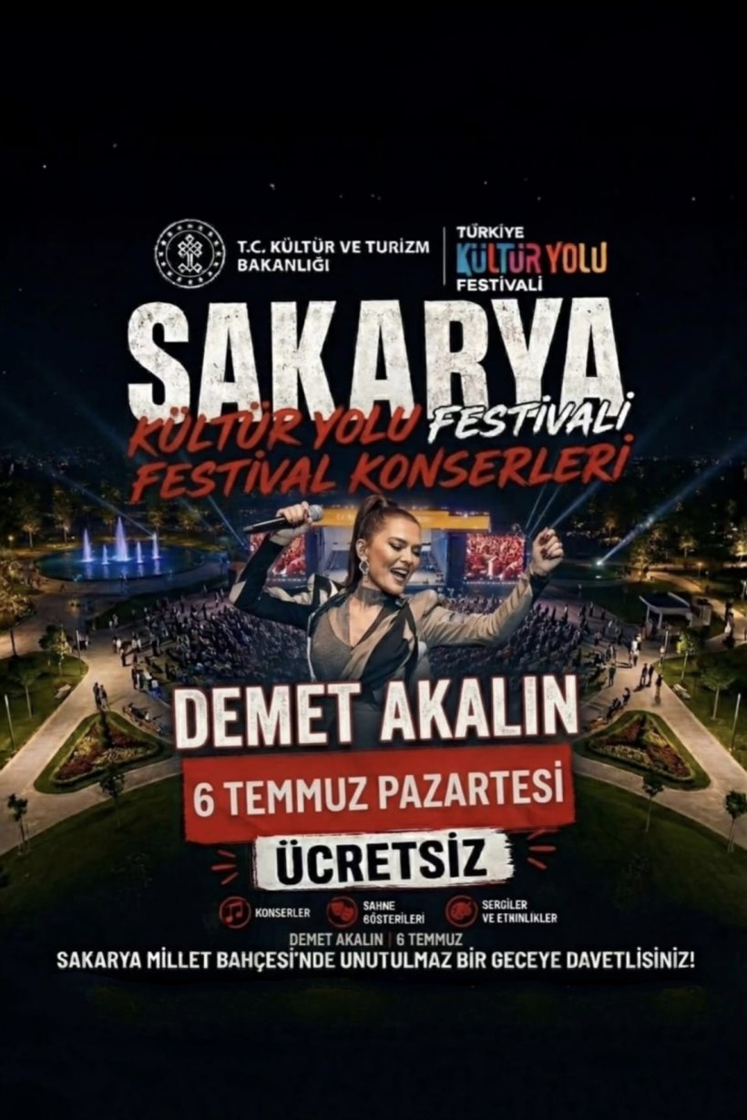 DEMET AKALIN SAKARYA KÜLTÜR YOLU FESTİVALİ !