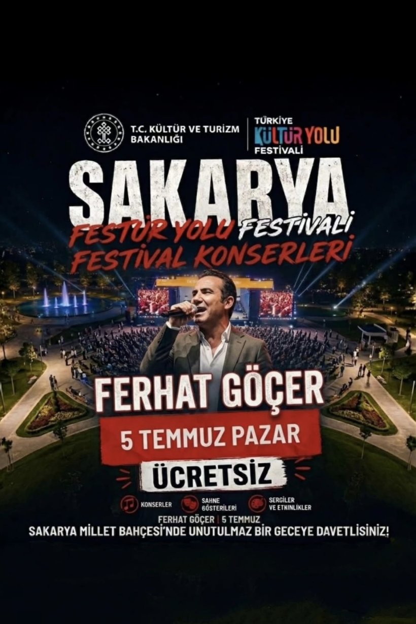 FERHAT GÖÇER SAKARYA KÜLTÜR YOLU FESTİVALİ !
