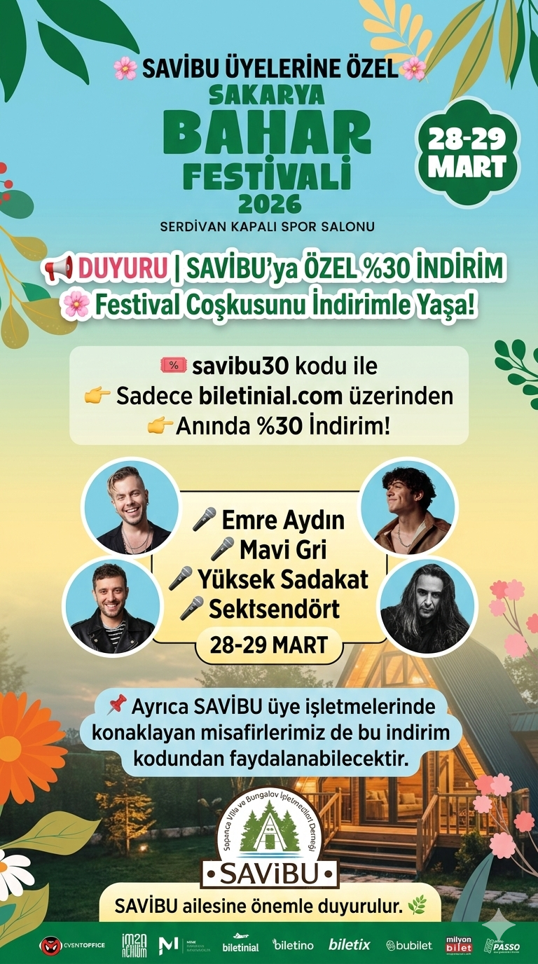 SAKARYA BAHAR FESTİVALİ 2026