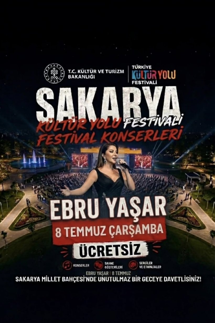 EBRU YAŞAR SAKARYA KÜLTÜR YOLU FESTİVALİ !