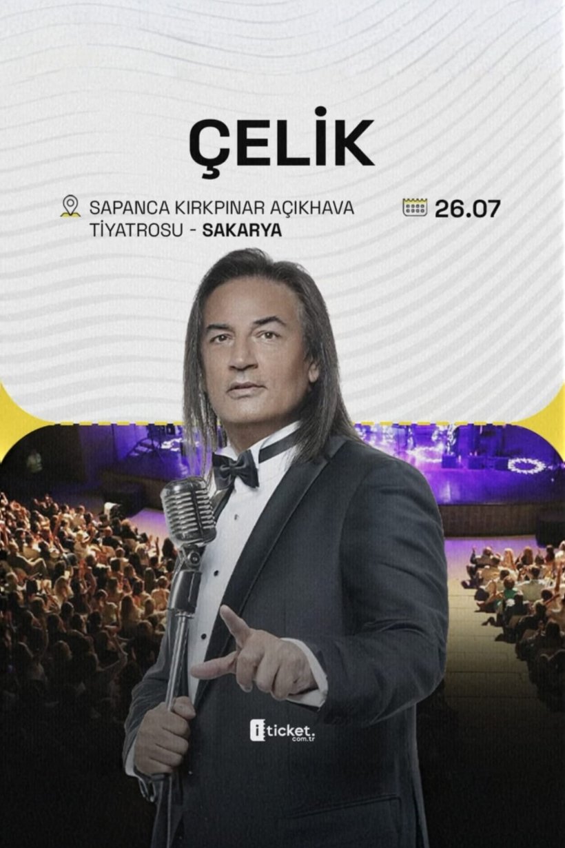 ÇELİK KIRKPINAR AÇIK HAVA TİYATROSU SAHNESİNDE!
