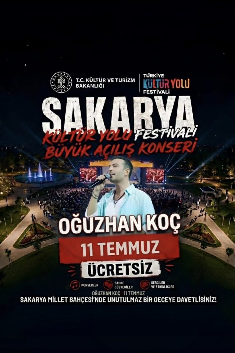 OĞUZHAN KOÇ SAKARYA KÜLTÜR YOLU FESTİVALİ !