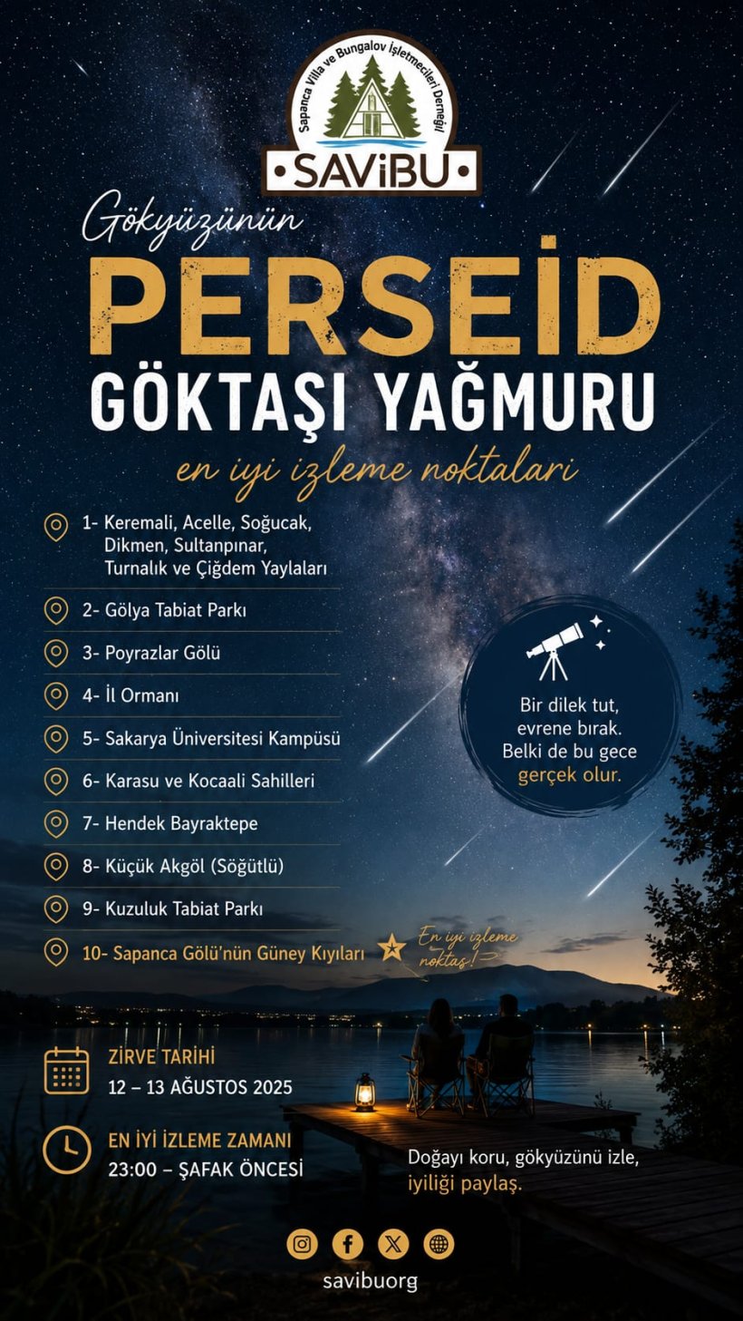 PERSEİD GÖKTAŞI YAĞMURU