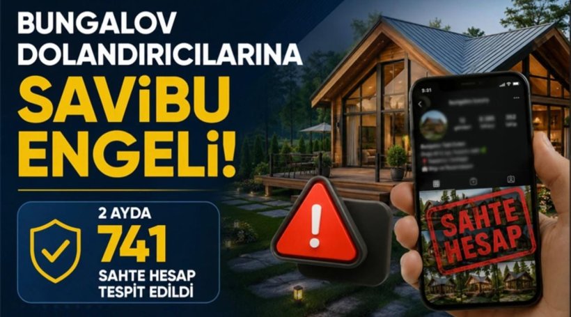 BUNGALOV DOLANDIRICILARINA SAVİBU ENGELİ !