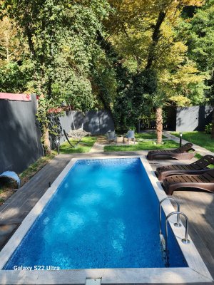 SAPANCA ÇAĞLAYAN BUNGALOV - ISITMALI HAVUZLU JAKUZİLİ DERE KENARI DUBLEKS BUNGALOV